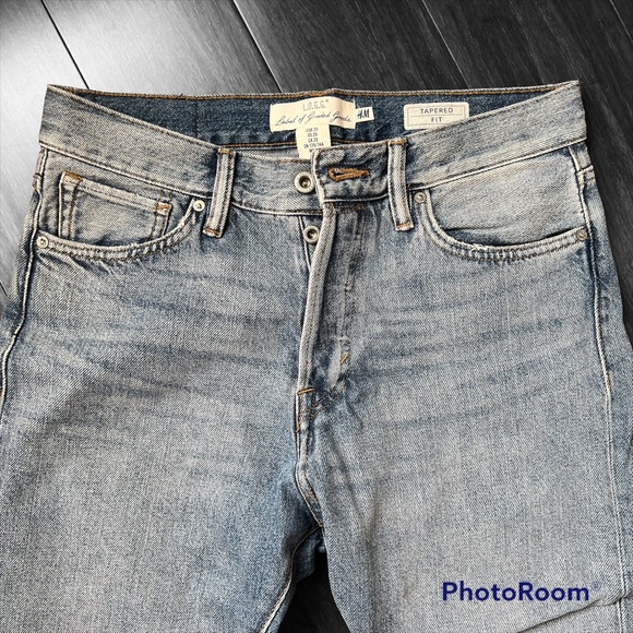 H&M mens tapered fit jeans - Picture 2 of 8